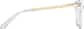 Side view of Cat-Eye Glasses 7841723 in Clear thumbnail
