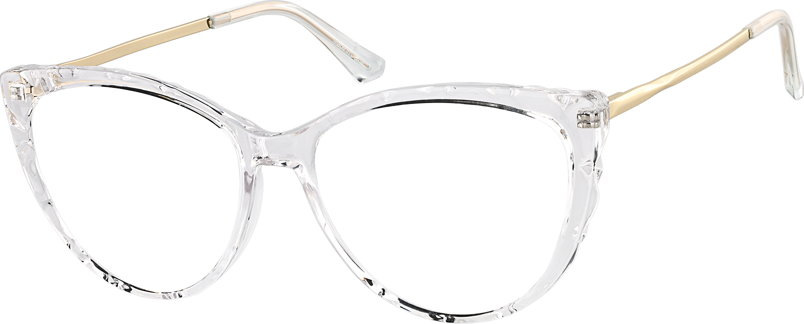 Clear Cat-Eye Glasses #7841723 Zenni Optical Canada
