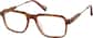 Angle view of Hawk Vision Glasses 7841815 in Brown thumbnail