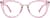 Front view of Cat-Eye Glasses 7841917 in Purple thumbnail