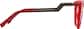 Side view of Cat-Eye Glasses 7841918 in Red thumbnail