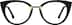 Cat-Eye Glasses 7841921 in Black