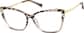 Angle view of Cat-Eye Glasses 7842039 in Pattern thumbnail