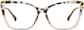 Front view of Cat-Eye Glasses 7842039 in Pattern thumbnail