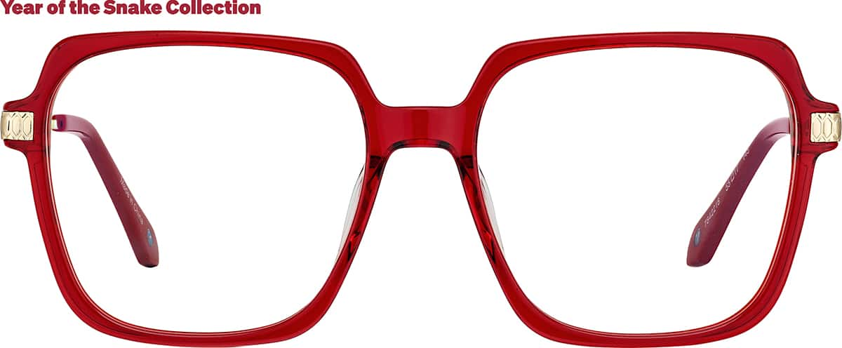 Front view of Bold Wisdom 7842218 in Red