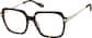Angle view of Bold Wisdom Glasses 7842225 in Tortoiseshell thumbnail