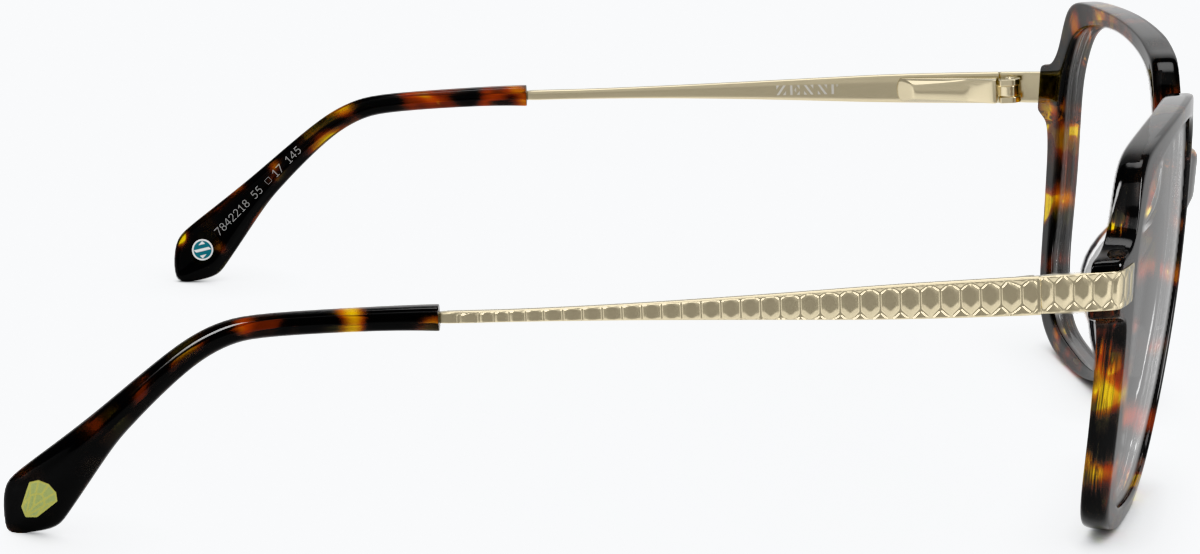 Side view of Bold Wisdom Glasses 7842225 in Tortoiseshell thumbnail