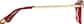 Side view of Serene Allure Glasses 7842318 in Red thumbnail
