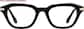 Front view of Serene Allure Glasses 7842321 in Black thumbnail