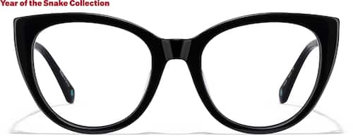 Black Cat-Eye Glasses