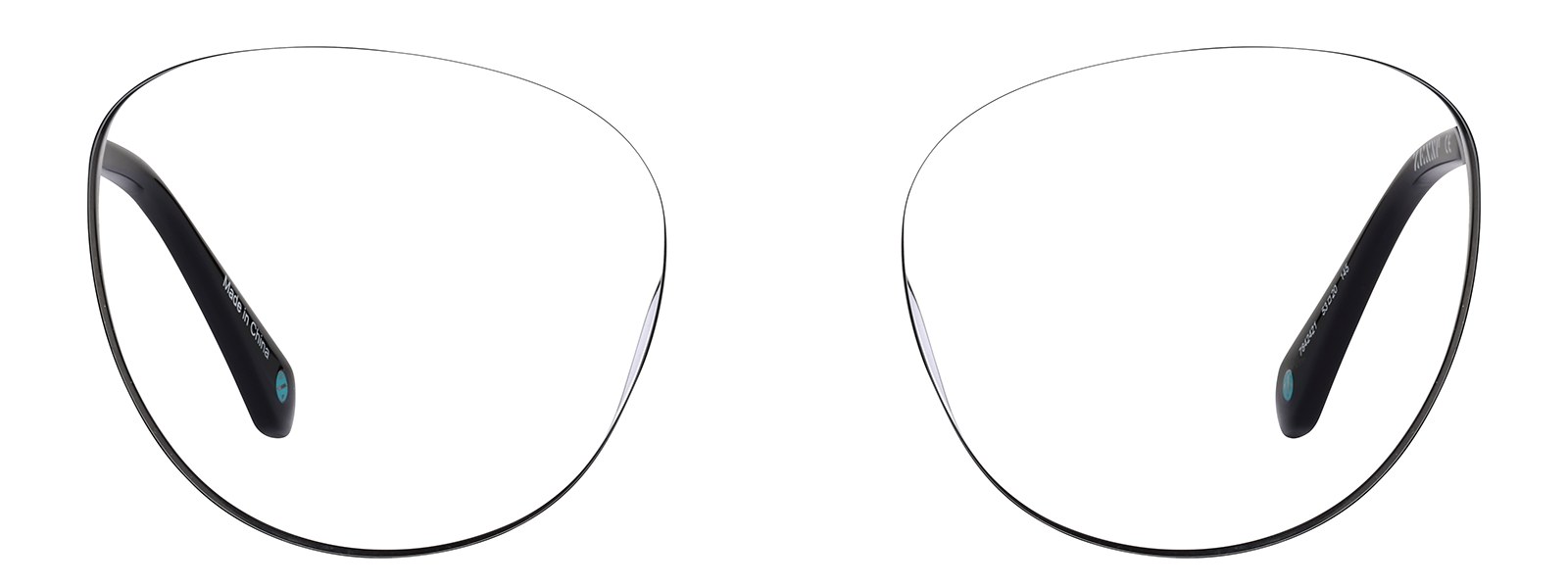 Black Cat-Eye Glasses #7842421 | Zenni Optical