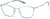 Angle view of Rectangle Glasses 7842516 in Blue thumbnail
