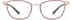 Rectangle Glasses 7842517 in Purple