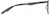 Side view of Rectangle Glasses 7842612 in Gray thumbnail
