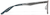 Side view of Rectangle Glasses 7842618 in Red thumbnail