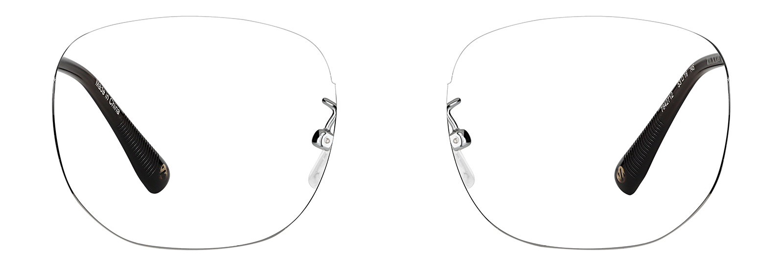Black and Silver Catalyst #7842751 | Zenni Optical