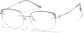 Angle view of Lunettes œil de chat légères 7842824 in Verte thumbnail