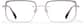 Front view of Lightweight Rectangle Eyeglasses 7842915 in Taupe  thumbnail