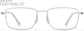 Front view of Featherlite Rectangle Mixed Material 7843123 in Fog thumbnail