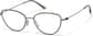 Angle view of Cat-eye Glasses 7843212 in Sage thumbnail