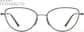 Front view of Cat-eye Glasses 7843212 in Sage thumbnail