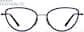 Front view of Cat-eye Glasses 7843217 in Plum thumbnail