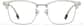 Front view of Capricorn Browline Eyeglasses 7843412 in Crystal Gray thumbnail