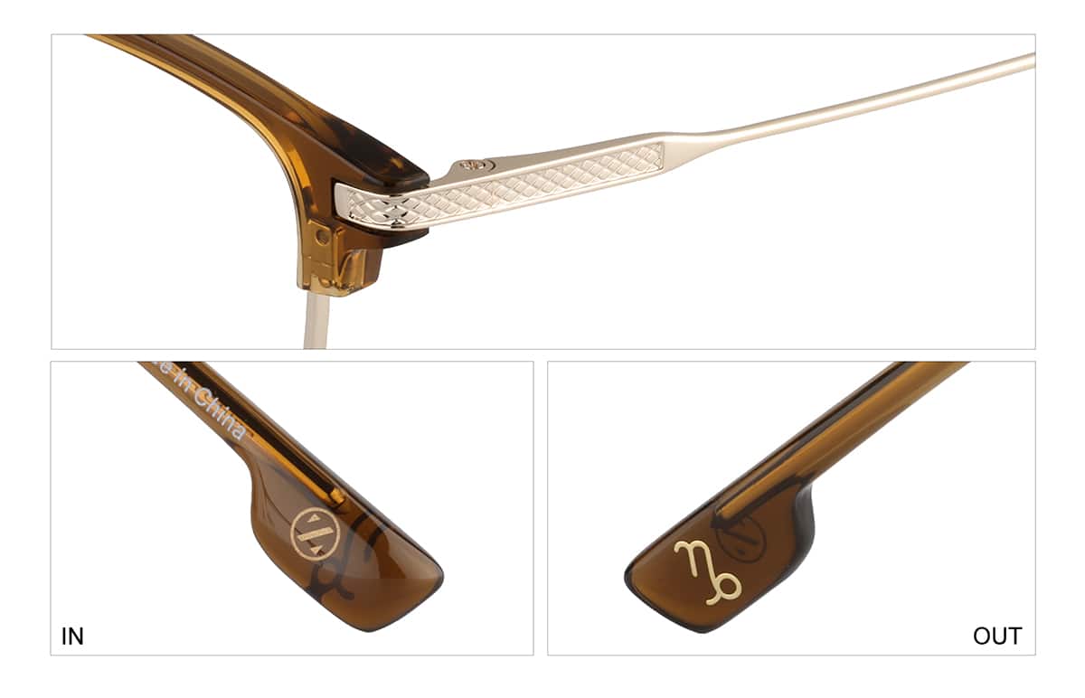 Image of Capricorn Browline Eyeglasses