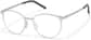 Angle view of Round Glasses  7843511 in Silver thumbnail