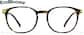 Front view of Square Glasses 7843825 in Tortoiseshell thumbnail