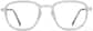 Front view of Foldable Square Glasses 7843912 in Gray thumbnail
