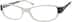 Oval Glasses 784730 in White
