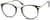 Angle view of Round Glasses 785321 in Black thumbnail