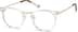 Round Glasses 785323 in Clear