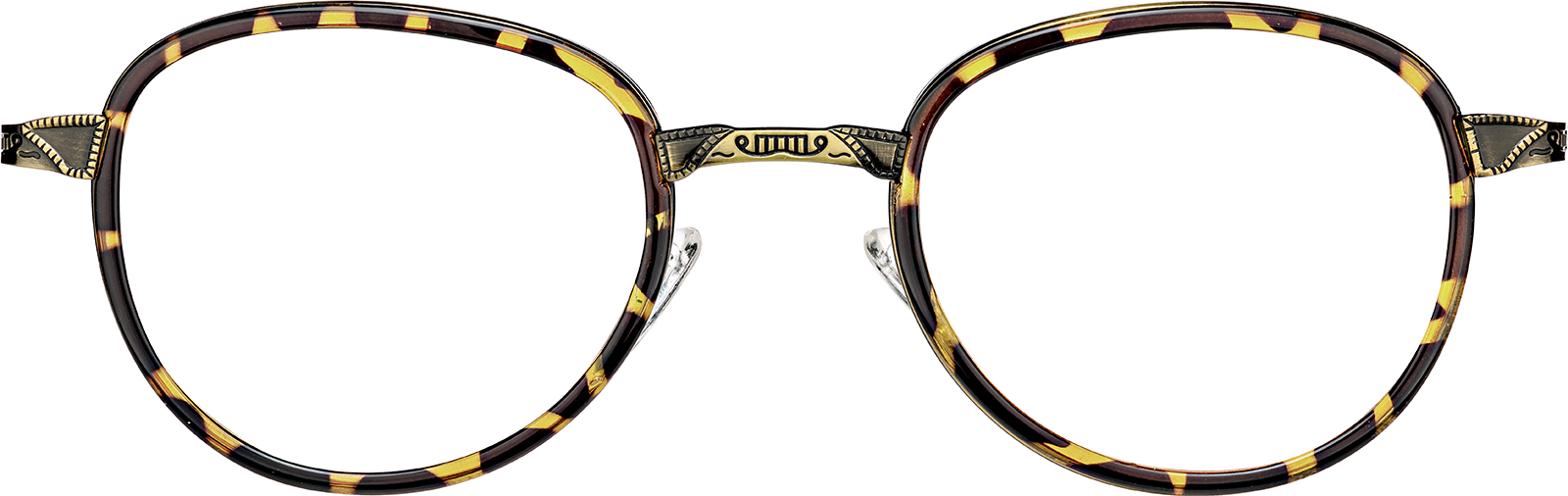 Tortoiseshell Round Glasses #787225 | Zenni Optical