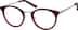 Round Glasses 788618 in Red