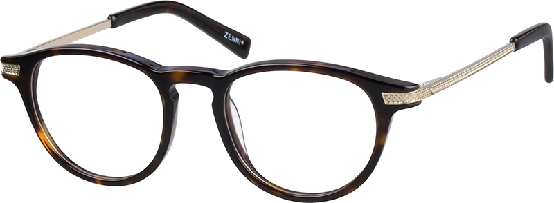 tortoiseshell round glasses 789225