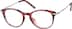 Round Glasses 789718 in Red