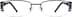 Rectangle Glasses 790221 in Black
