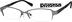 Rectangle Glasses 791112 in Gray