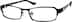 Rectangle Glasses 792121 in Black