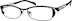 Oval Glasses 794521 in Black