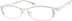 Oval Glasses 794530 in White