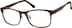 Rectangle Glasses 797815 in Brown