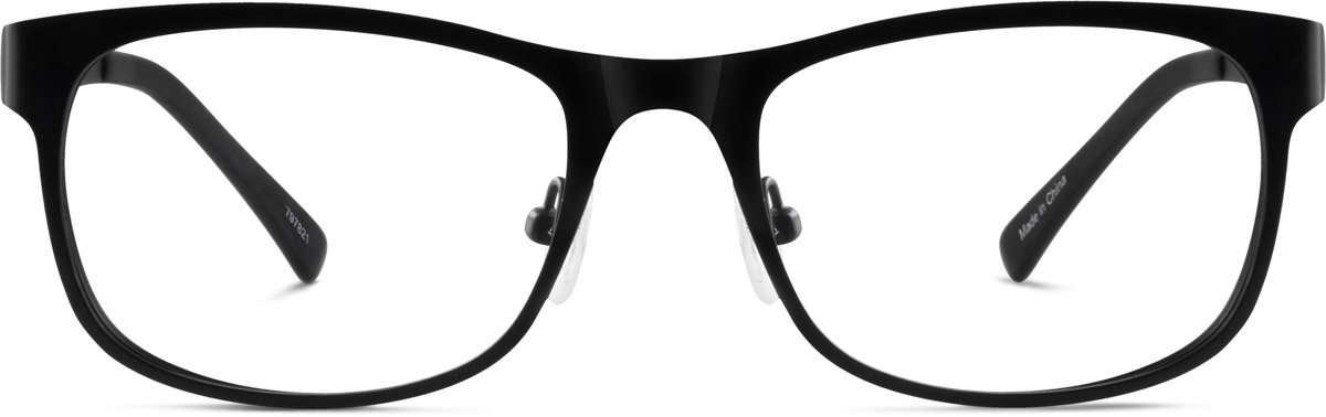 Black Rectangle Glasses