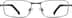 Rectangle Glasses 798512 in Gray