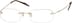 Rimless Glasses 804814 in Gold