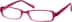 Rectangle Glasses 807117 in Pink