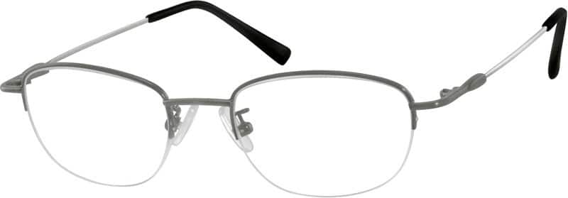 人気商品の中古品・新品・未使用品 Silver Optical Zenni | #807711 Glasses Oval アクセサリー