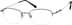 Oval Glasses 807712 in Gray